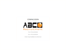 Tablet Screenshot of abcrecruitment.ae